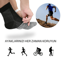 7 Bölgeli Destek Çorabı - Luvinya™