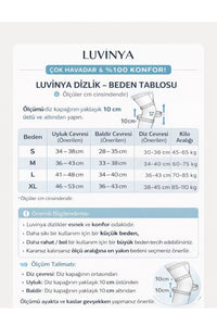 Luvinya Dizlik – Gün Boyu Denge, Hareketle Uyum - Luvinya™