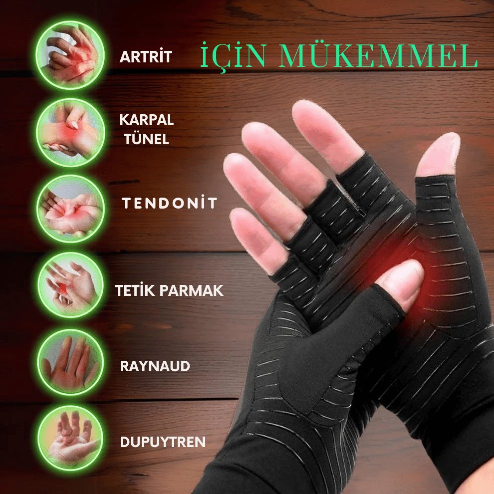 Luvinya™ El & Bilek Kompresyon Eldiveni – Günlük Destek ve Konfor - Luvinya™