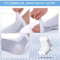 7 Bölgeli Destek Çorabı - Luvinya™