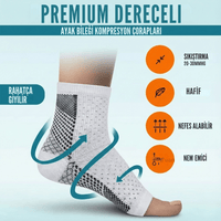 7 Bölgeli Destek Çorabı - Luvinya™