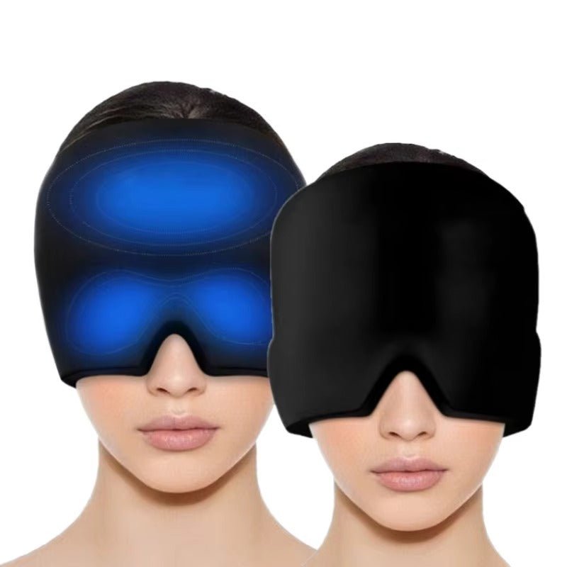 Migren & Baş Ağrısı Rahatlama Başlığı | Soğuk - Sıcak Terapi | 360° Jel Kompresyon - Luvinya™